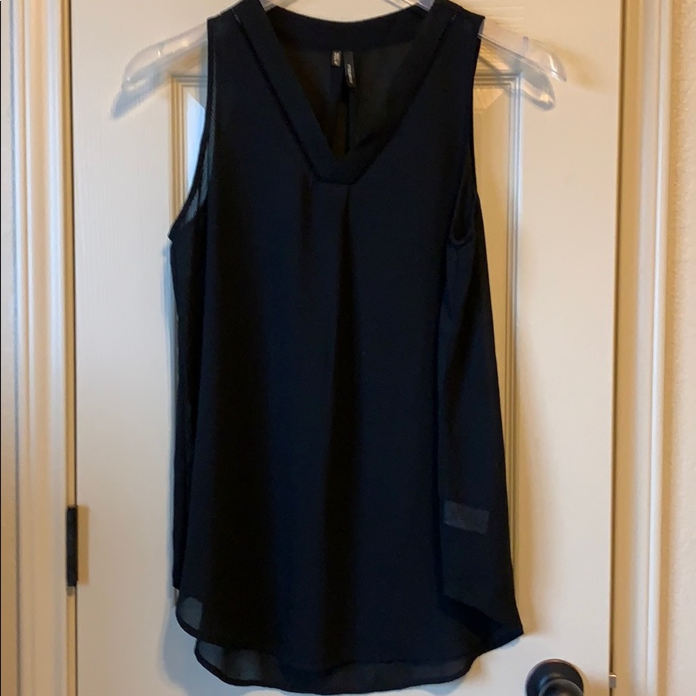 Black Sheer Top 🖤